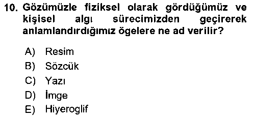 GIT301U Görsel İletişim Ve Kuramları çıkmış sınav sorusu 2