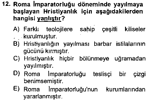 SOS314U Din ve Toplum çıkmış sınav sorusu 2