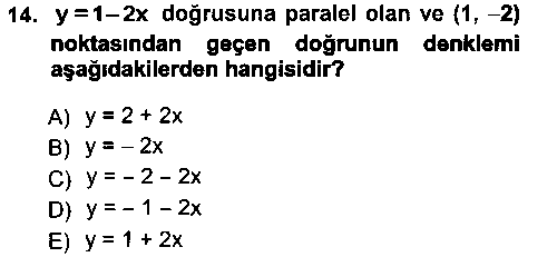 MAT105U Matematik 1 çıkmış sınav sorusu 3