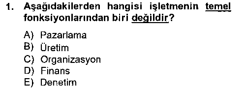 BYA206U Kamu Özel Kesim Yapısı Ve İlişkileri çıkmış sınav sorusu 1