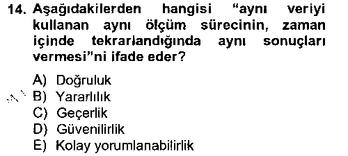 SAK208U Sağlık Kurumlarında Kalite Yönetimi çıkmış sınav sorusu 3