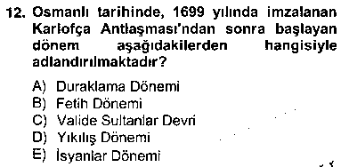 EDB302U XVII. Yüzyıl Türk Edebiyatı çıkmış sınav sorusu 3