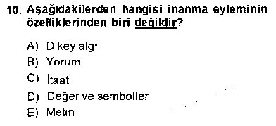 TAR406U Türk Düşünce Tarihi çıkmış sınav sorusu 2