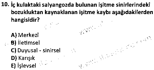SOH3005 Engellilik ve Sosyal Hizmet çıkmış sınav sorusu 2