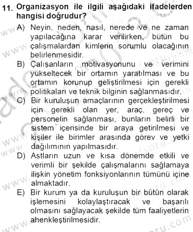 SYT203U Spor Tesis İşletmesi ve Saha Malzeme Bilgisi çıkmış sınav sorusu 3