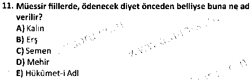 TAR4005 Türk Hukuk Tarihi çıkmış sınav sorusu 3