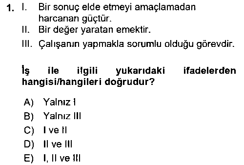 BYA208U Ekip Yönetimi ve Liderlik çıkmış sınav sorusu 1