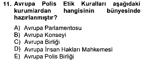 OGK204U Özel Güvenlik Meslek Etiği çıkmış sınav sorusu 3