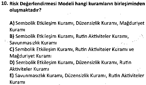 OGK1005 Suç Sosyolojisi çıkmış sınav sorusu 2