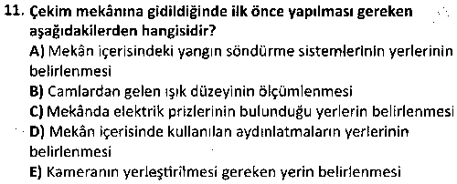 YMG2010 Yeni Medya ve Gazetecilik Uygulamaları çıkmış sınav sorusu 3