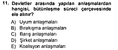 IKT401U Avrupa Birliği çıkmış sınav sorusu 1