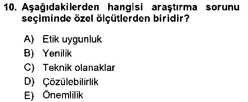 HIT402U Halkla İlişkiler Araştırmaları çıkmış sınav sorusu 2