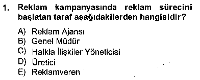 MAI204U Marka İletişim Kampanyaları çıkmış sınav sorusu 1