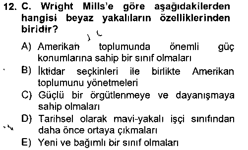 SOS202U Modern Sosyoloji Tarihi çıkmış sınav sorusu 2