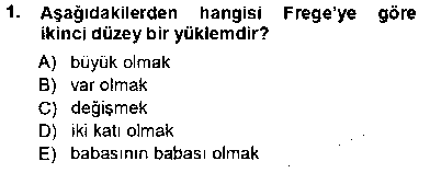 FEL409U Dil Felsefesi çıkmış sınav sorusu 1