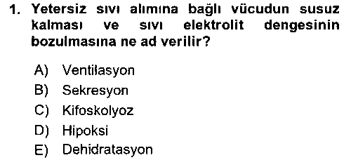 YAB204U Fiziksel Rehabilitasyon çıkmış sınav sorusu 1