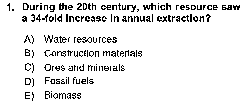 IKT453U Economics Of Natural Resources And Environment çıkmış sınav sorusu 1