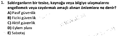 ACY2003 İnsan Kaynaklı Afetler ve Yönetimi çıkmış sınav sorusu 1