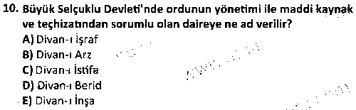 SOS1003 Türk Kültürü ve Medeniyeti Tarihi çıkmış sınav sorusu 2
