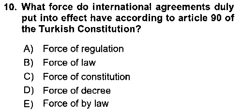 KYT305U International Law çıkmış sınav sorusu 2