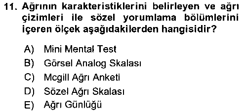 YAB204U Fiziksel Rehabilitasyon çıkmış sınav sorusu 3