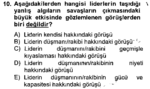 ULI304U Diş Politika Analizi çıkmış sınav sorusu 2