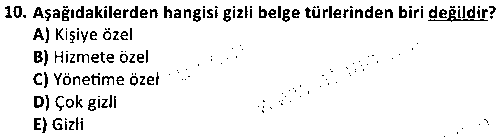 BYYA1001 Sekreterlik Bilgisi çıkmış sınav sorusu 2