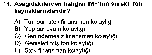 IKT408U Ekonominin Güncel Sorunları çıkmış sınav sorusu 2
