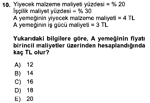 ASC212U Menü Yönetimi çıkmış sınav sorusu 2