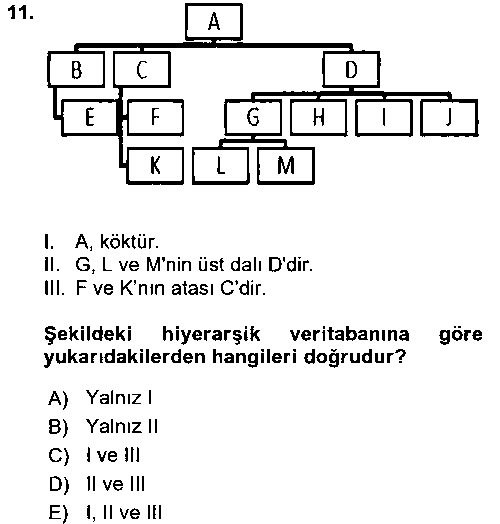 CBS113U Konumsal Veritabanı 1 çıkmış sınav sorusu 2