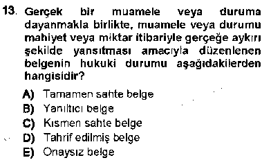 HUK405U Vergi Ceza Hukuku çıkmış sınav sorusu 3
