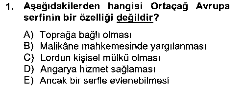 IKT412U İktisat Tarihi çıkmış sınav sorusu 1