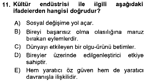 GIT205U Görsel Tasarımda Yaratıcı Düşünme Teknikleri çıkmış sınav sorusu 3