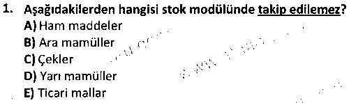 MVU2001 Paket Programlar 1 çıkmış sınav sorusu 1