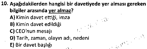 HIT3003 Halkla İlişkiler Yazarlığı çıkmış sınav sorusu 2