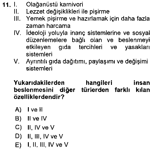 ASC101U Gastronominin Temelleri çıkmış sınav sorusu 3