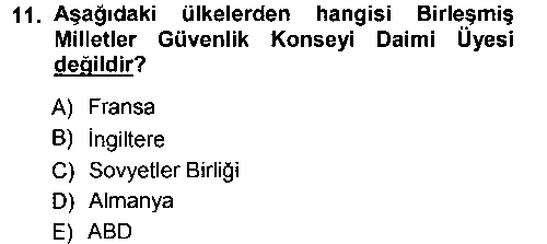ULI407U Diplomasi Tarihi çıkmış sınav sorusu 2