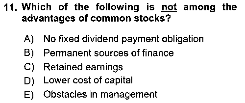 FIN208U Business Finance 2 çıkmış sınav sorusu 3