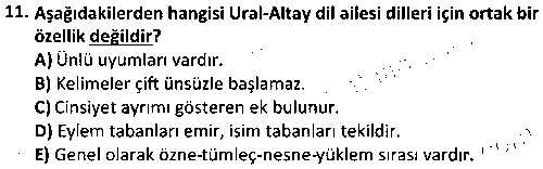 SOS1003 Türk Kültürü ve Medeniyeti Tarihi çıkmış sınav sorusu 3