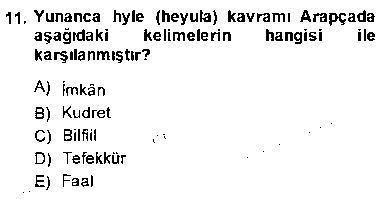 TAR406U Türk Düşünce Tarihi çıkmış sınav sorusu 3