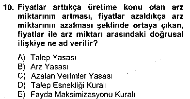 IKT106U Spor Ekonomisi çıkmış sınav sorusu 2