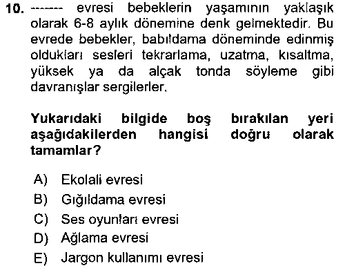 EBR108U İletişim ve Alternatif İletişim Sistemleri çıkmış sınav sorusu 1