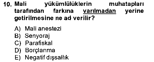 MLY202U Vergi Teorisi çıkmış sınav sorusu 2