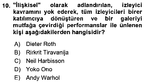ASC101U Gastronominin Temelleri çıkmış sınav sorusu 2
