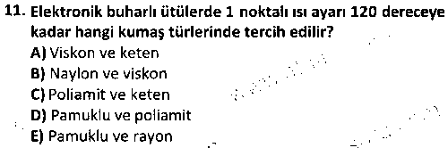 TMT2005 Temel Dikim Teknikleri 1 çıkmış sınav sorusu 3