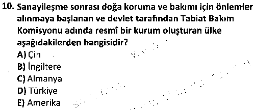RKR3003 Turizm ve Rekreasyonda Bölgesel Kalkınma çıkmış sınav sorusu 2