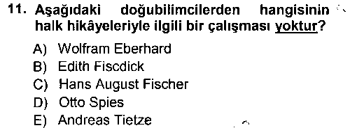 EDB205U Halk Hikayeleri çıkmış sınav sorusu 3