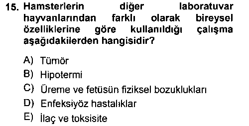 LBV204U Temel Klinik Bilgisi çıkmış sınav sorusu 3
