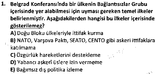 TAR3001 Yeni ve Yakınçağ Avrupa Tarihi çıkmış sınav sorusu 1