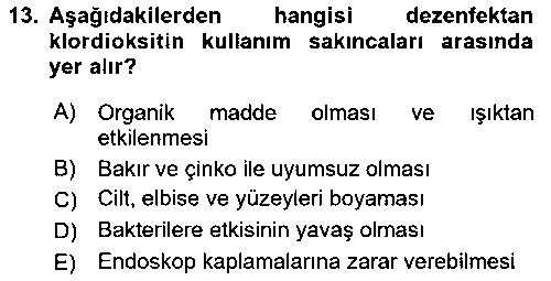 SAG304U Genel Tıbbi Ürün Ve Tıbbi Cihaz Bilgisi çıkmış sınav sorusu 3